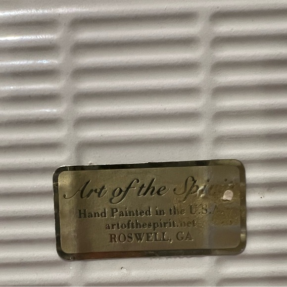 Art of the Spirit Hand-Painted Nativity Tile Christmas Religious Bible Holiday - Picture 6 of 8